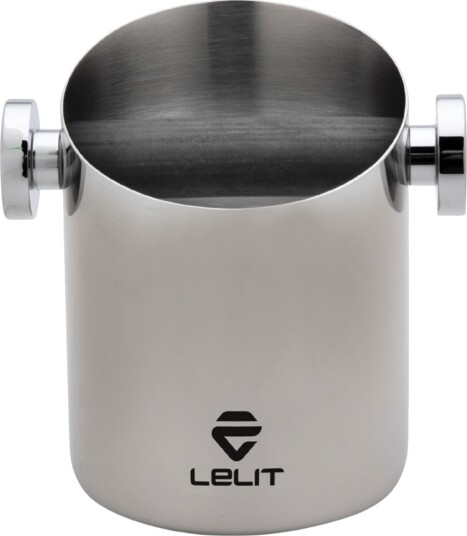 Lelit Knock Box for 10 Porsjoner Kaffegrut PLA360S Børstet Rustfritt Stål Lelit Knock Box for 10 Porsjoner Kaffegrut PLA360S Børstet Rustfritt Stål