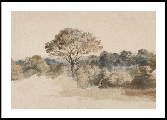 Landscape by Anthony van Dyck Plakat Plakat / 50x70cm