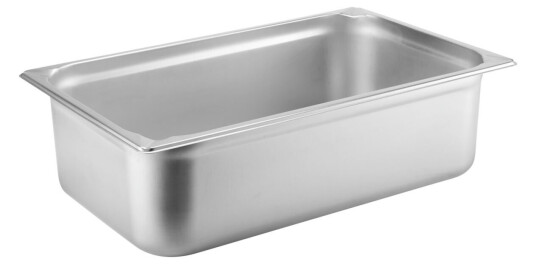 PULSIVA Kantine Profi GN 1/1; Størrelse GN 1/1, 19.3l, 53x32.7x15 cm (LxBxD); Stålgrå