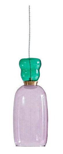 Lucande Fay LED-hengelampe lilla/mørkegrønn Lucande Fay LED-hengelampe lilla/mørkegrønn
