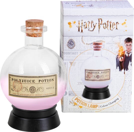 Harry Potter Polyjuice Potion Lampe - Stor med LED Lys Harry Potter Polyjuice Potion Lampe - Stor med LED Lys