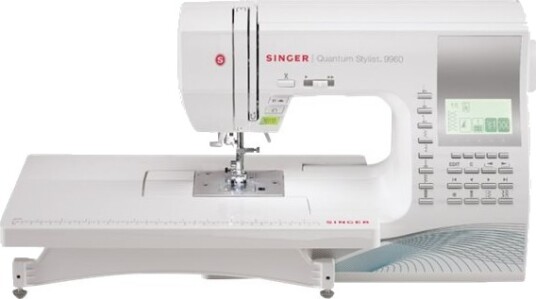 Singer Quantum Stylist 9960 Symaskin med 600 Sting og Lcd Display