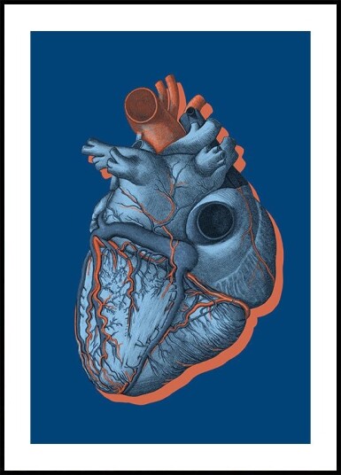 It Is Called a Heart Plakat Plakat / 50x70cm