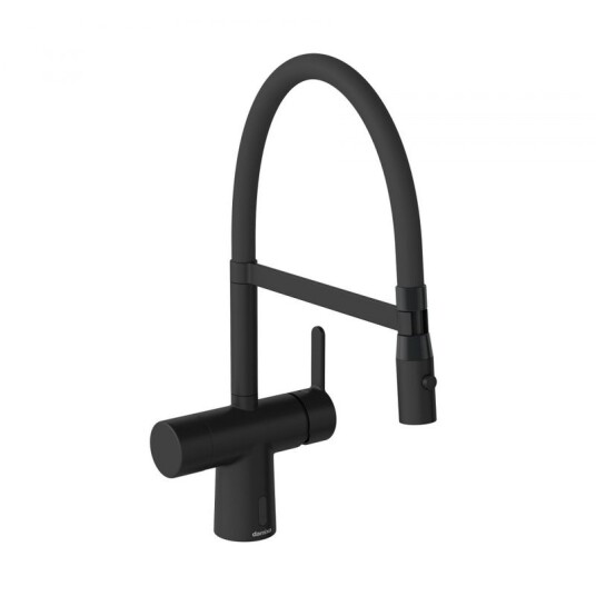Silhouet Pro Touchless Kjokkenkran Sort Matt
