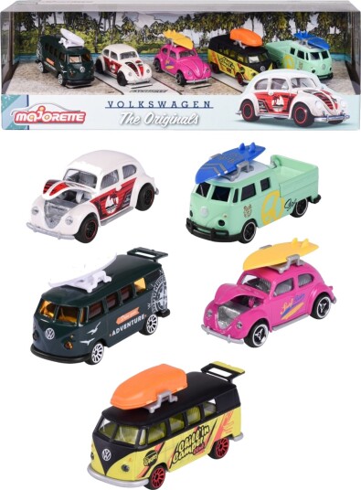 Majorette Volkswagen The Originals Play Cars 5pcs
