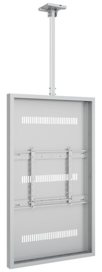 Multibrackets M Pro Series - monteringssett - lav profil - for LCD-skjerm - medium - hvit