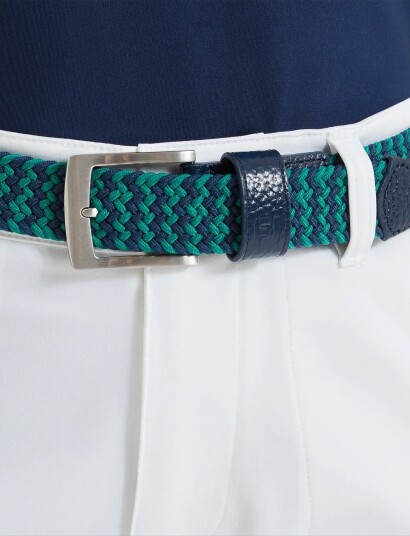 FootJoy Fj Wn Braided Belt Navy 85 FootJoy Fj Wn Braided Belt Navy 85