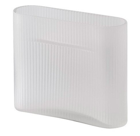 Muuto Ridge Vase H16,5 Hvit Lampemesteren Muuto Ridge Vase H16,5 Hvit Lampemesteren