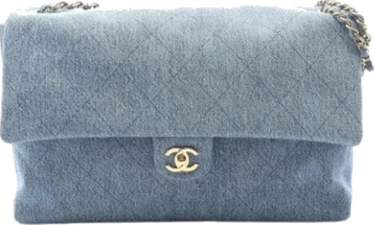 Chanel Vintage Dame Blå
