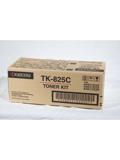 Kyocera TK 825C Toner - Toner kit Blå Kyocera TK 825C Toner - Toner kit Blå