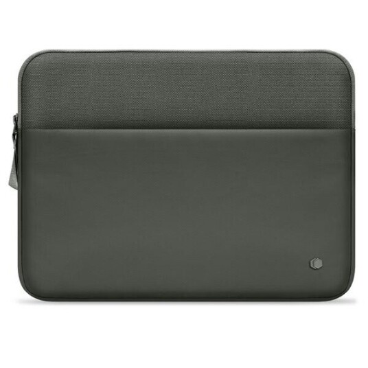Tech-Protect 13-14" Laptopveske med Fôret Innside - Mørkegrønn
