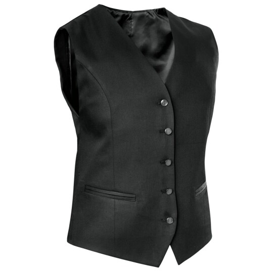 JOBELINE Vest dame Bistro; Størrelse 50; Svart