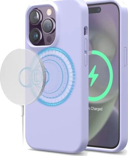 Elago MagSafe silikondeksel (iPhone 14 Pro Max) Lilla Elago MagSafe silikondeksel (iPhone 14 Pro Max) Lilla