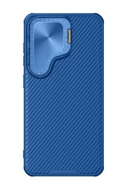 Samsung Galaxy S24+ Nillkin CamShield Prop Hybrid-deksel Blå