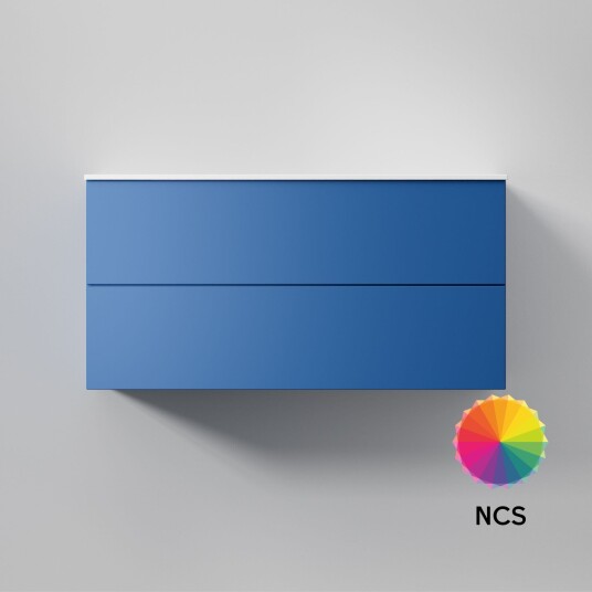 INR Iconic Nordic Rooms Core Solid Benkeskap NCS Farge / 100cm