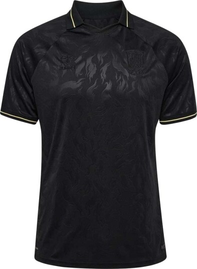 Brøndby IF Treningsskjorte Pre Match Svart Barn Hummel størrelse 140 cm