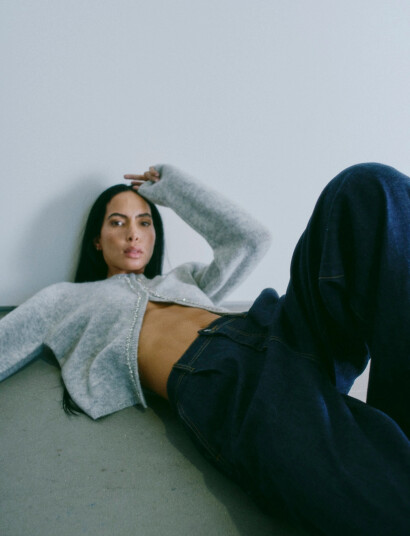 Copenhagen Muse Cmibra Cardigan Grey XXS Copenhagen Muse Cmibra Cardigan Grey XXS