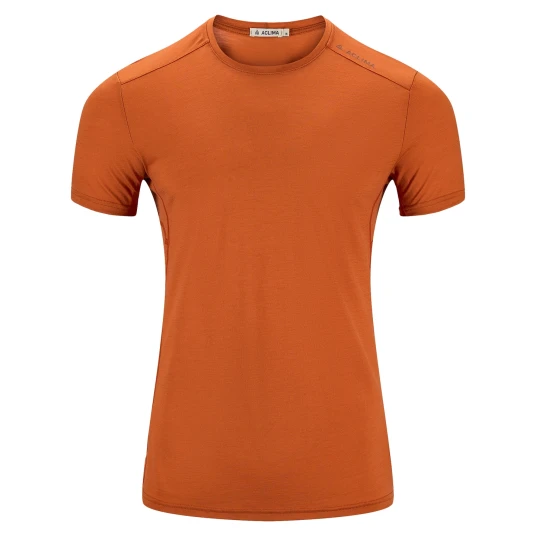 Aclima Men"s Lightwool 140 Trail Tee Apricot Orange XL