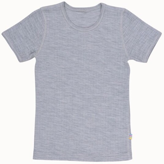 Joha Wool Rib Heather grey T-skjorte 140 Joha Wool Rib Heather grey T-skjorte 140