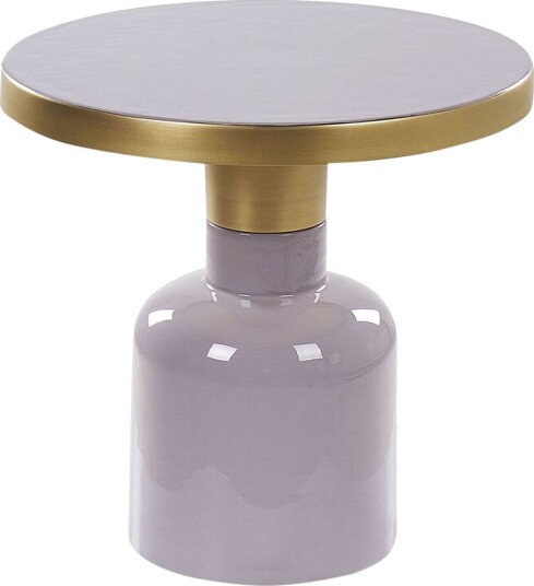 Garret Sidebord 45 cm - Fiolett/Messing