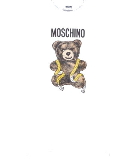 Moschino Herre Topper Hvit M, Moschino Herre Topper Hvit M,