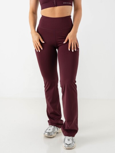 Röhnisch Flattering High Waist Pants Burgunder XS