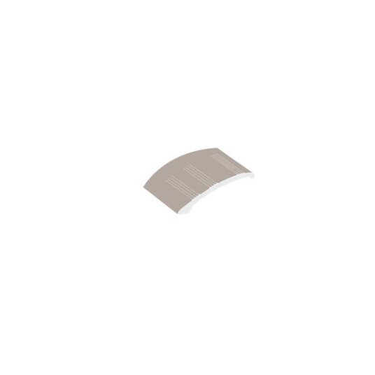 Lundbergs Nivålist Aluminium 10mm 40mm 2000mm