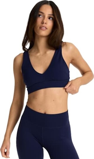 Caspara Cloudform V Shape Sports Bra Navy XS