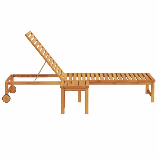 solseng med bord i solid akasietre solseng med bord i solid akasietre