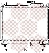 VAN WEZEL 52002079 Radiator motorkjøling