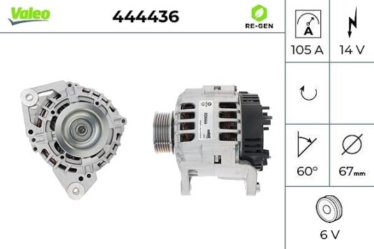 VALEO 444436 Dynamo