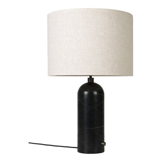 Gubi Gravity Table Lamp – Large Canvas / Black Marble Gubi Gravity Table Lamp – Large Canvas / Black Marble