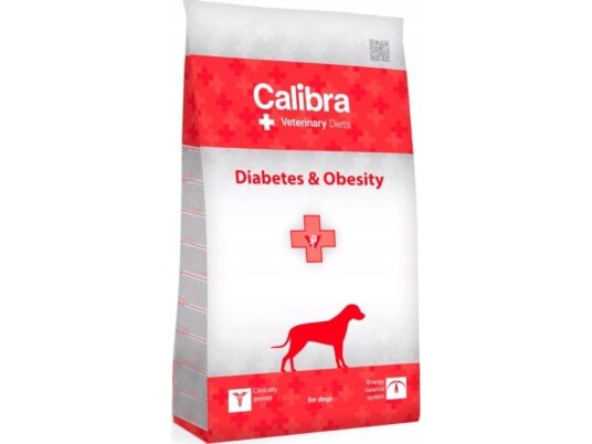 Calibra Tørfoder til hunder med diabetes og fedme 12 kg Calibra Tørfoder til hunder med diabetes og fedme 12 kg