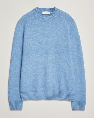 Les Deux Gilbert Crew Neck Knit Allure Blue