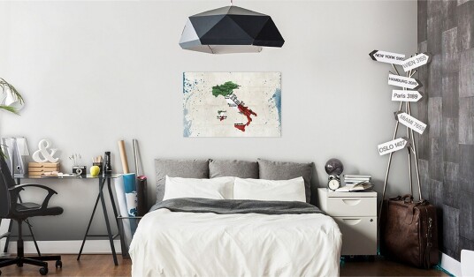 Tavla Map: Italy 120x80