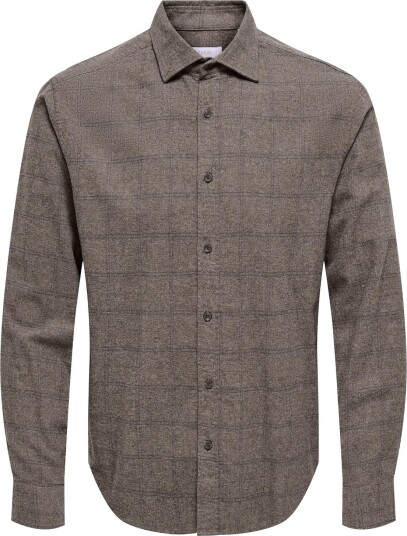 ONLY & SONS Onsalon Ls Slim Shirt Frml FALCON XXL