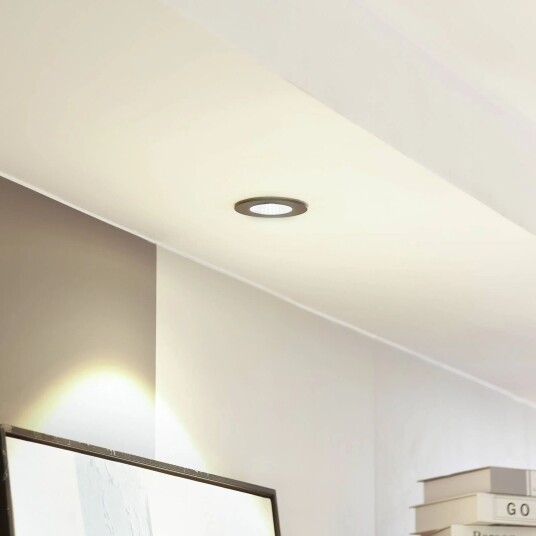 Arcchio LED-downlight Lirin svart 2 700 K