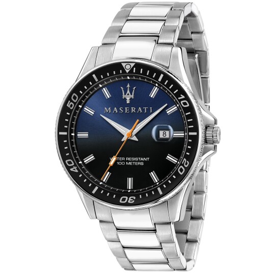 Maserati Sfida R8853140001 - Herre - 44 mm - Analog - Kvarts urverk - Mineralglas