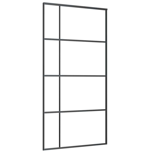 Svart 102,5x205cm Esg glass Svart 102,5x205cm Esg glass