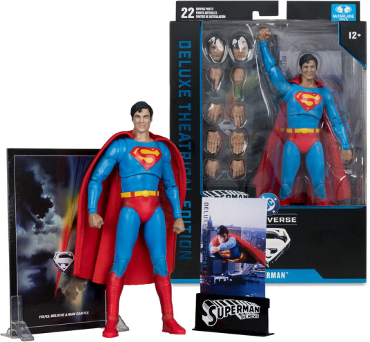 McFarlane  DC Multiverse  Superman: The Movie 1978  7" Superman Action Figure Deluxe Theatrical Edition