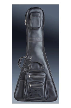 Framus - Genuine Handmade Leather Bags Fv-Style Electric Guitar Gig Bag