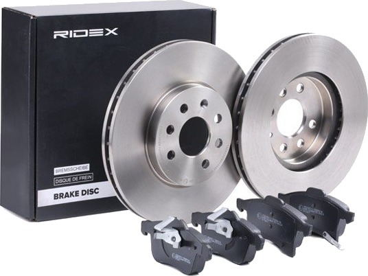 Bremseskiver og klosser RIDEX 3405B1497