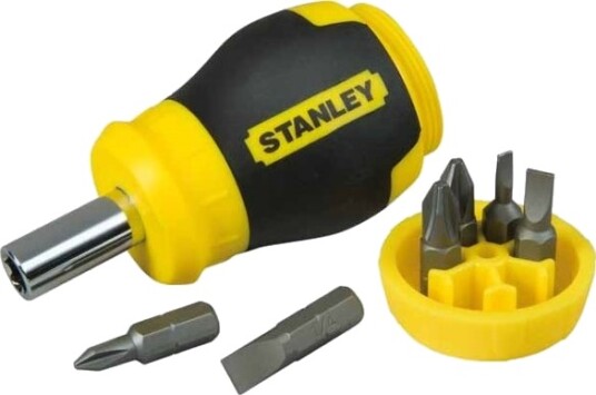Stanley Fatmax Skrutrekker med Utskiftbare Multibit og 6 Bits Stanley Fatmax Skrutrekker med Utskiftbare Multibit og 6 Bits