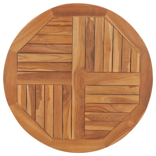  Bordplate heltre teak 2,5 cm 80 cm 48986