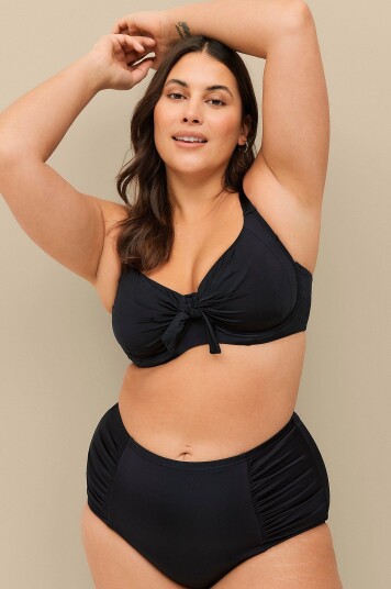 Ellos Plus Collection Shirley Bikini BH med bøyler Svart