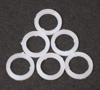 Traxxas 3685 Plastic Washers 5x8x1mm 6 Traxxas 3685 Plastic Washers 5x8x1mm 6