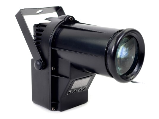 Ibiza pinspot 10 watt RGBW + DMX Ibiza pinspot 10 watt RGBW + DMX