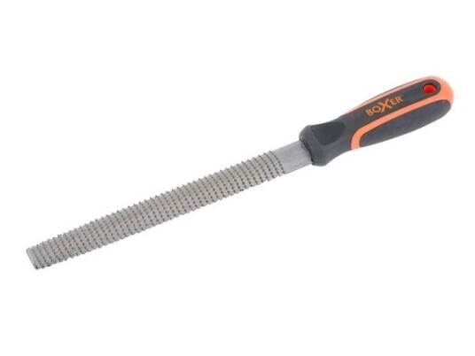 Boxer Halvrund Rasp 200 mm med Sklisikkert Håndtak Boxer Halvrund Rasp 200 mm med Sklisikkert Håndtak