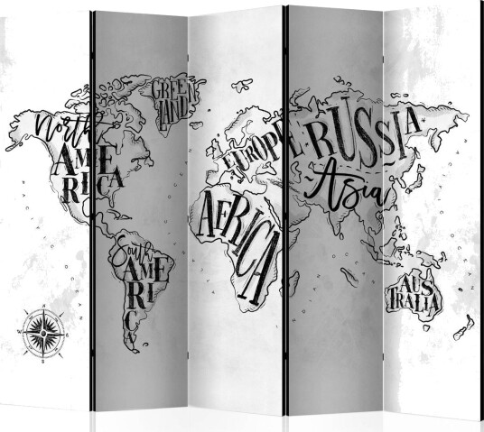 Romdeler - Retro Continents II 225x172 - Artgeist sp. z o. o.
