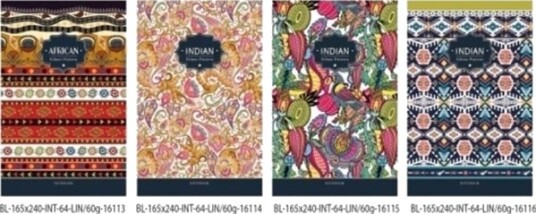 Fresh Notatbok 165X240/64K Fresh Linje